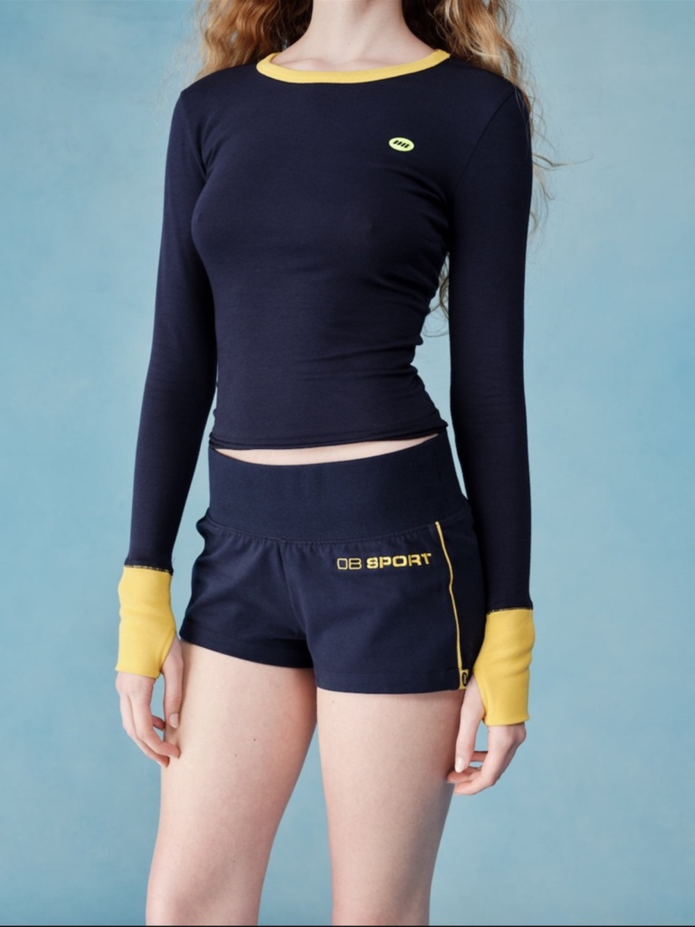 Dairy boy sport navy long sleeve